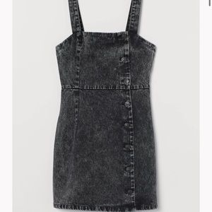 Denim Black/Washed Mini Dress